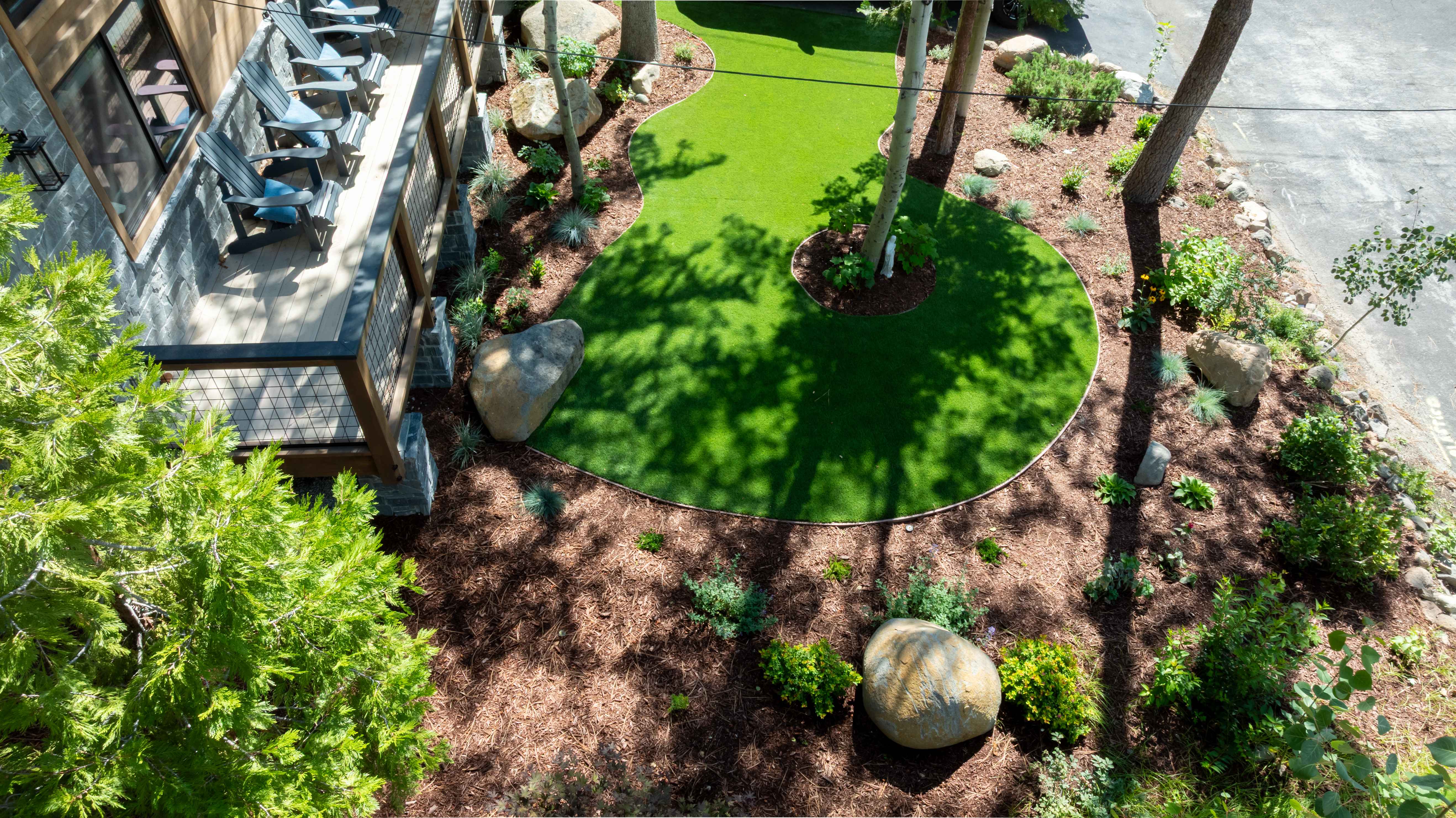 Artificial turf installation for Tahoe residential and commercial properties