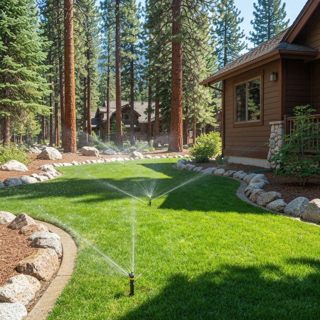 Residential and commercial irrigation installation service in Lake Tahoe